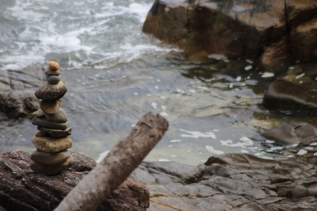 Ein paar Steine.
